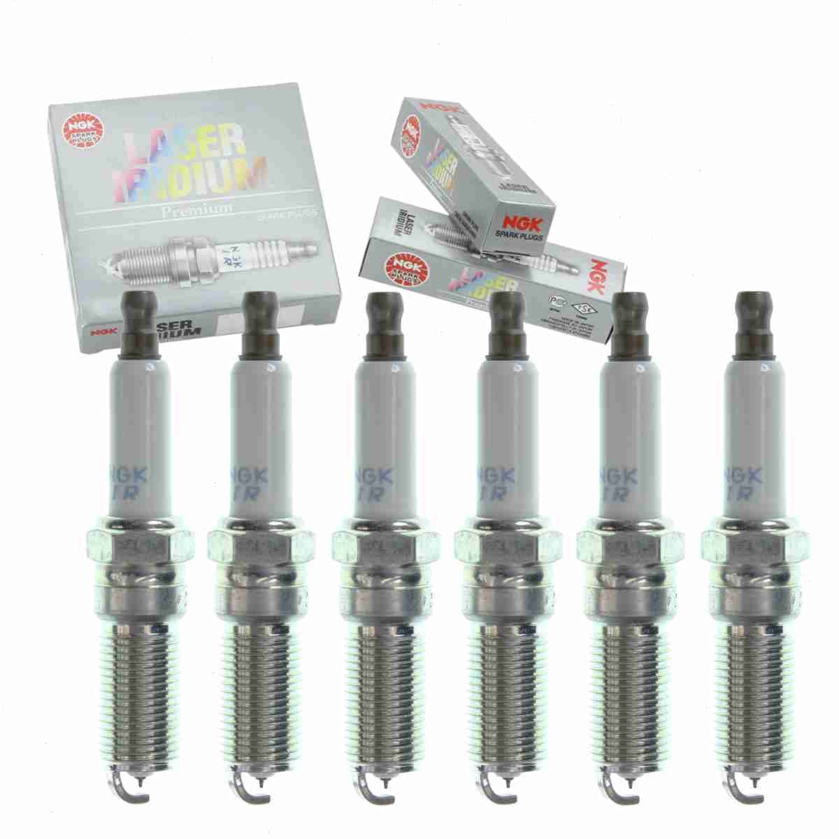 Amazon.com: 6 pc NGK Laser Iridium Spark Plugs compatible with